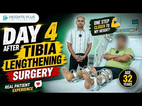 Day 4 After Tibia Lengthening Surgery | Real Patient Recovery Experience at Heights Plus
