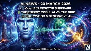 AI NEWS - March 19, 2026 | OpenAI Desktop Superapp, Hollywood & Generative AI