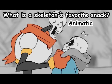 What is a skeleton's favorite snack? (Animatic)