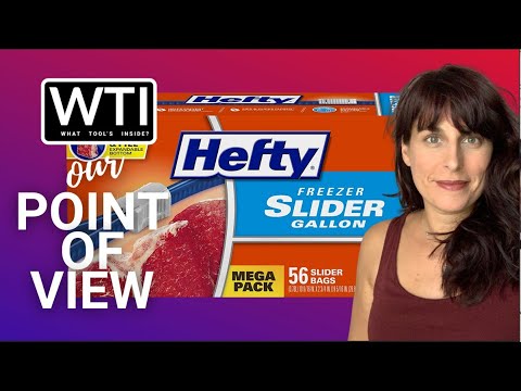 Hefty Slider Freezer Storage Bags - WTI product video review