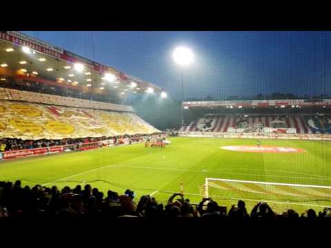 Choreo 1. FC Union Berlin - Borussia Dortmund (50 Jahre Union)