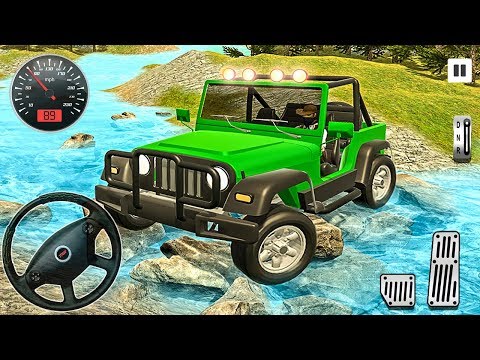 OffRoad 4x4 Truck Muddy Hill Climb Driving - SUV Mountain Drive - Android Gameplay
