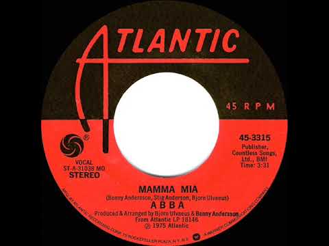 1976 HITS ARCHIVE: Mamma Mia - ABBA (stereo 45--#1 UK hit)