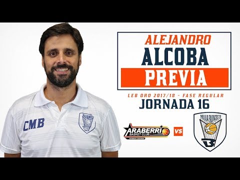 PREVIA | Alejandro Alcoba @ Sáenz-Horeca Araberri (ORO 17/18 - J16)