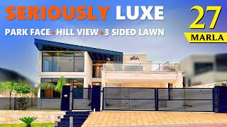 Park Facing House Tour | 27 Marla Luxury Lifestyle House for Sale in Bahria Town Islamabad