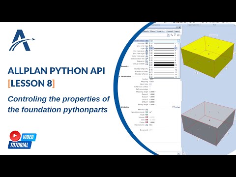 [Lesson 8] How to control the properties of the foundation pythonparts?