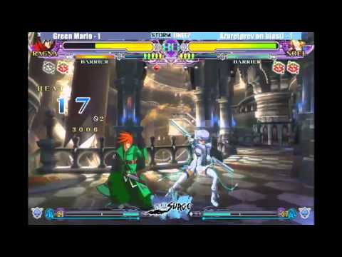 Project Storm SURGE - BBCSEX Grand Finals - Green Mario (RG) vs AzureRevolver (NO) 1/2
