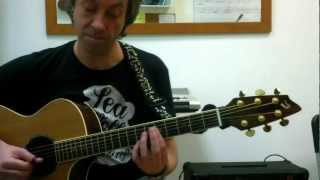 &quot;Diva Lady&quot; by Divine Comedy (solo guitar cover by Jordi Artigas)