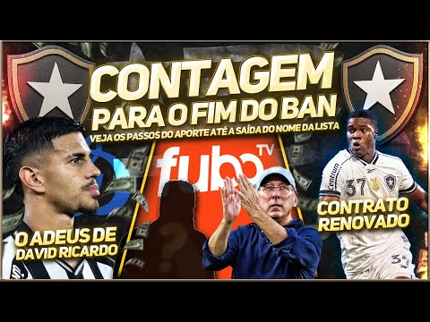 🚨BOTAFOGO TAKES IMPORTANT STEP TOWARDS ENDING TRANSFER BAN, SEE DEADLINE | DAVID RICARDO LEAVES: ...