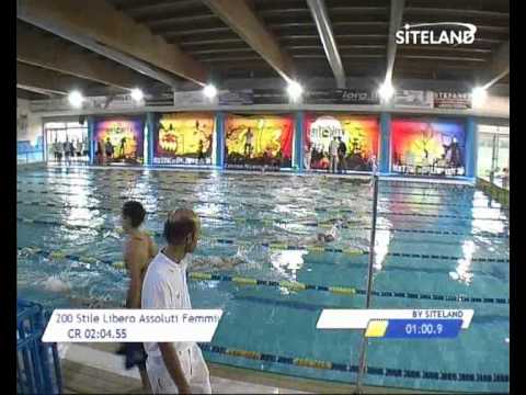 Serie 5 dei 200 Stile Libero  Assoluti Femmine Agonisti - Meeting di Halloween 2013 9 Trofeo citta'