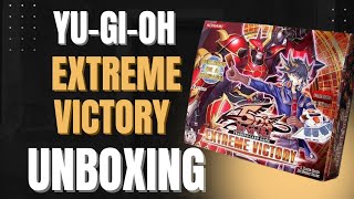 Unboxing Yugioh 5ds Extreme Victory 1st Edition Booster Box