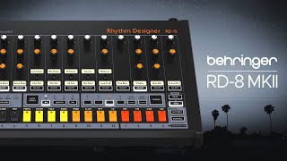 Video thumbnail for Behringer RD8 MKII Sound Demo (no talking) by Limbic Bits