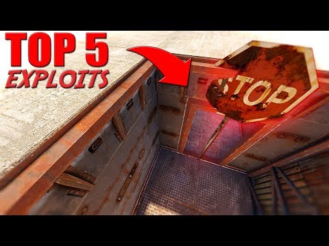 TOP 5 - 200 IQ EXPLOITS And SECRETS Rust