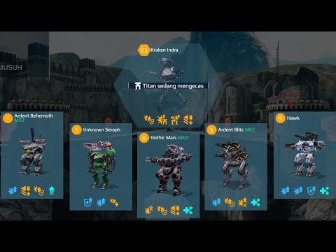 NO TEAM || 15 KILLS with ARDENT BLITZ & GOTHIC MARS || WAR ROBOTS GAMEPLAY