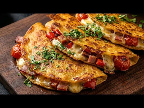 This Tortilla Recipe Has Gone Viral! Tastier Than Pizza! Simple & Delicious