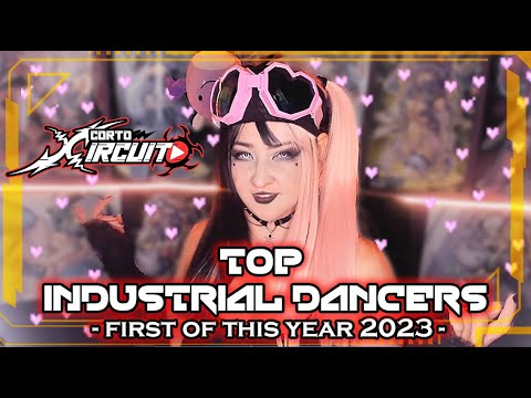 ☢️Corto Xircuito Welcome CYBER 2023 🎉🔥🦾 Cyber Doll Morrigan ☣️ TOP Industrial dance cyber goth