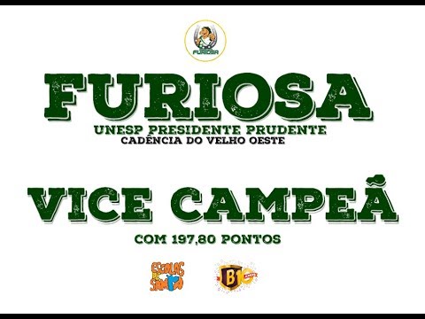 Bateria Furiosa (UNESP Prudente) 2018 HD - Seletiva do Balatucada - VICE Campeã