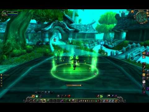 World of warcraft PTR 4.0.1 : Druid efflorescence spell effect and clear cast ui warning effect