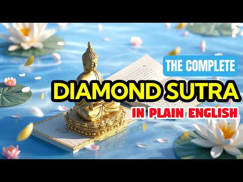 The DIAMOND SUTRA Full Text Explained in Plain English | Buddhist Wisdom