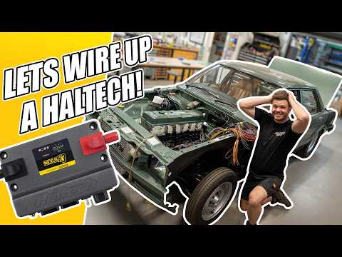 WIRING UP A HALTECH NEXUS R3 - TURBO CORTINA BUILD - Part 15