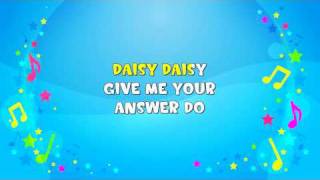 Daisy Bell | Sing A Long | Nursery Rhyme | KiddieOK