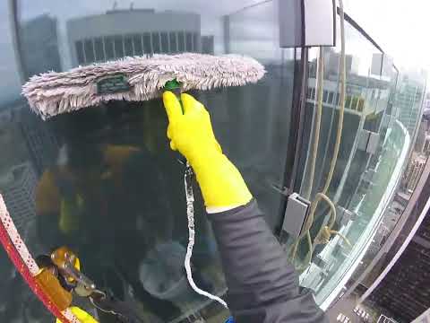 Rope access 2024 Post-contruction window cleaning