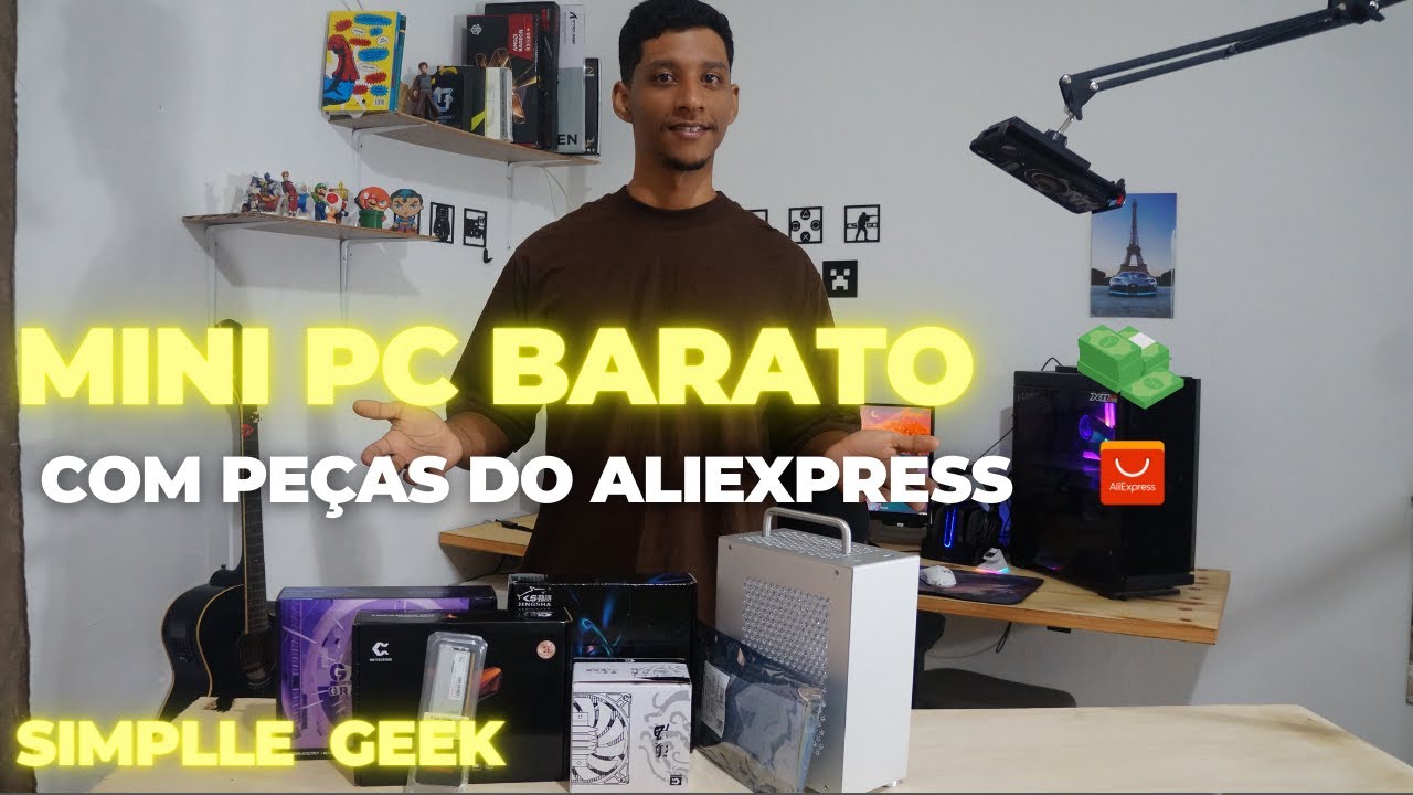 Mini Pc ITX Barato com peças do Aliexpress!!!