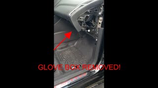 Easiest way to remove glove box on Ford Focus ST!