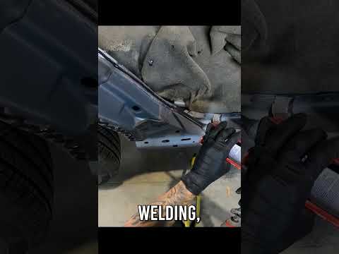 How To Panel Bond and Fit A Quarter Panel