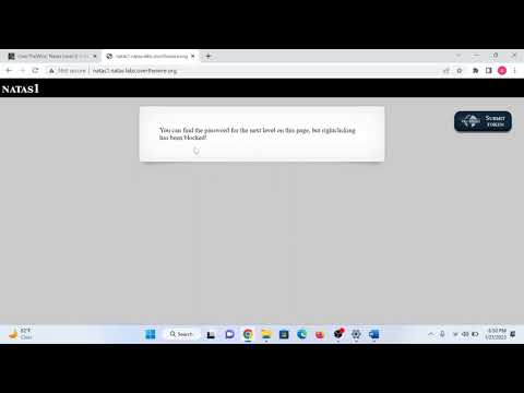 OverTheWire Natas Walkthrough | Level0 and Level1