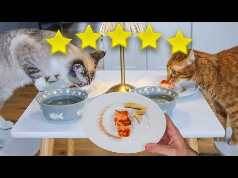 Kurt und Gary genießen ein 5-Sterne-Menü.