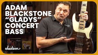 Video thumbnail for Jackson Pro Series Adam Blackstone Signature "Gladys" Concert Bass by Tarpley Music