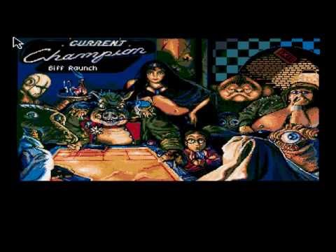 Lukozer Retro Game Review 116 - Shufflepuck Cafe - Commodore Amiga