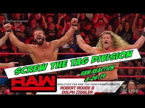 WWE RAW 8/26 - Reaction and Review