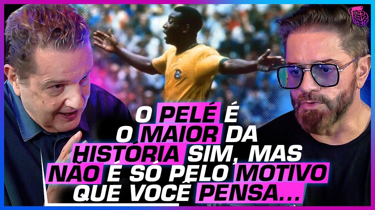 MOTIVOS que FAZEM o PELÉ ser o MAIOR DO MUNDO - JUCA KFOURI