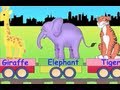 Learn Wild Animal Train - learning zoo animals video ...