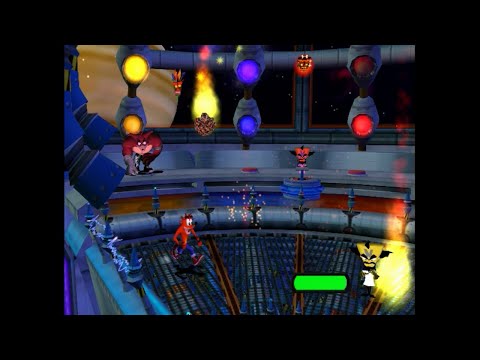 Gamecube - Crash The Wrath of Cortex - Walkthrough Part 2/2 - 106% All Gems and Platinum Relics