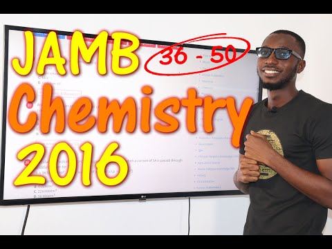 JAMB CBT Chemistry 2016 Past Questions 36 - 50