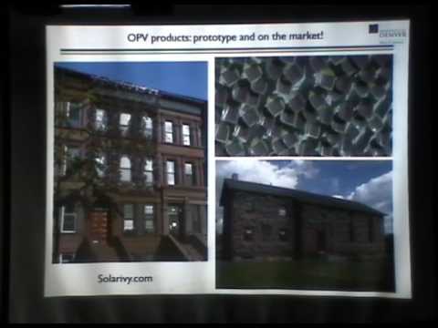 Organic Photovoltaics Introduction to OPV Science and Technology - S. Shaheen