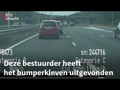 De Verkeerspolitie: 'Zie je dat? Hij drukt 'm opzij' | RTV Utrecht