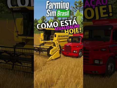 VEM AÍ!! ATUALIZAÇÃO do Farming Sim Brasil - NOVOS MAQUINÁRIOS + NOVO MAPA