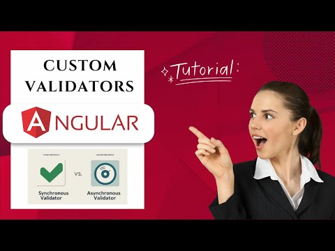 Custom Form Validators In Angular Sync Async Validation With Api Example