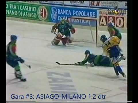 HCJ MILANO VIPERS-A&O ASIAGO HOCKEY (finale scudetto 2000/2001 - Highlights gare 1,2,e 3)