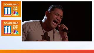 Former Falcons player sings on 'The Voice'