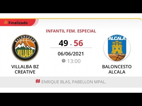 Infantil fem VILLALBA BZ CREATIVE - BALONCESTO ALCALA
