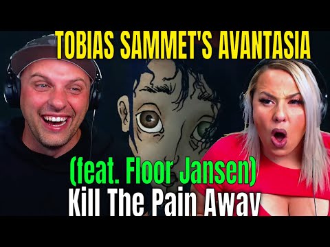 First Time Reaction To TOBIAS SAMMET'S AVANTASIA - Kill The Pain Away (feat. Floor Jansen)