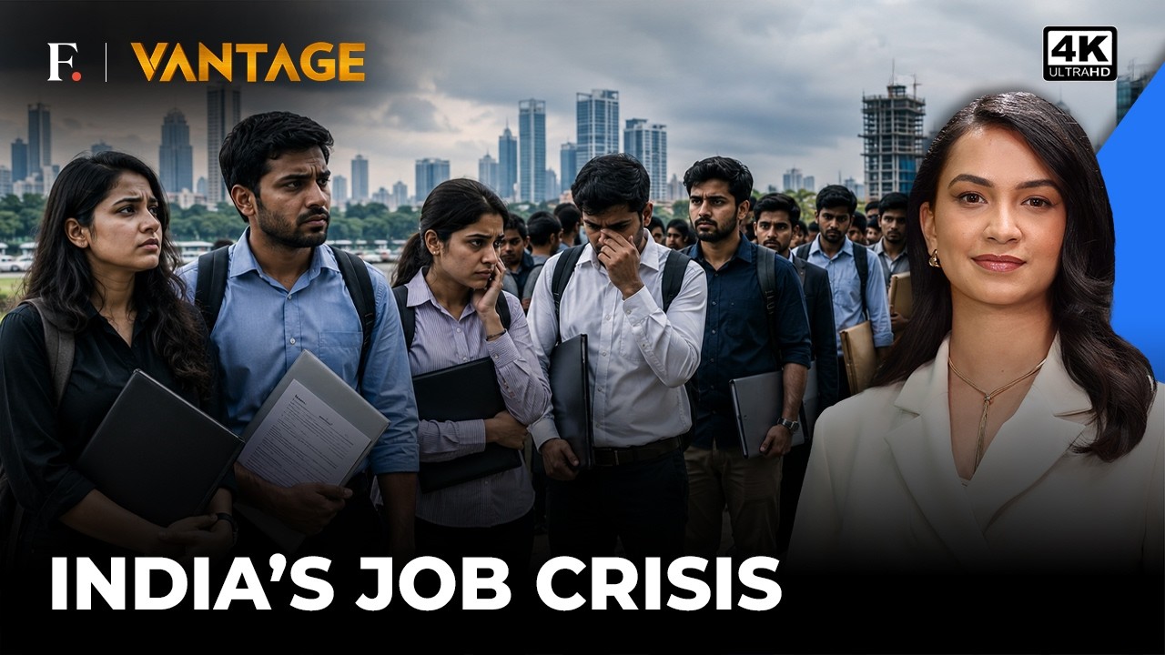 Why 87 Million Young Indians Are Neither Working, Studying nor Training | Vantage on Firstpost | 4K