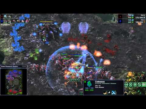 Starcraft II -- HOTS -- G4 Rain (P) v Soulkey (Z) on Vaani Research Station