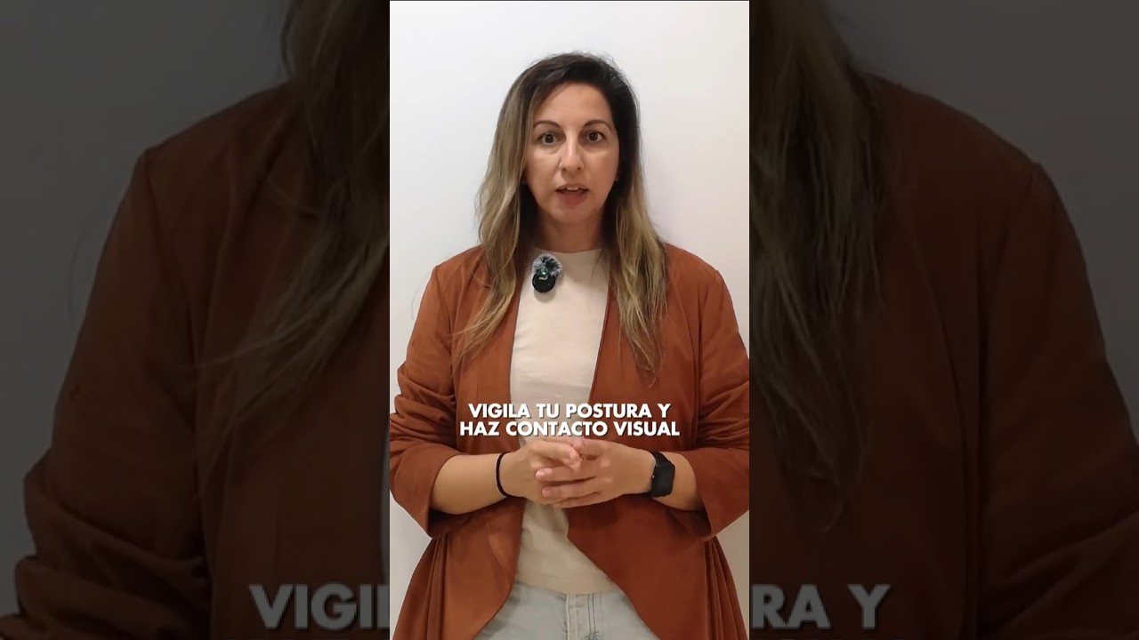 🙋 Body language en entrevistas de trabajo: claves que marcan la diferencia #shorts #entrevista