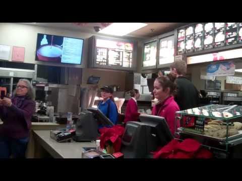 Short Video of Flash Mob Action (12/5/13) at McDonald’s in Ithaca, NY #FastFoodStrike